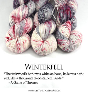 Destination Yarn fingering weight yarn WINTERFELL
