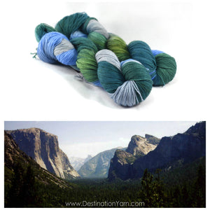 Destination Yarn fingering weight yarn YOSEMITE