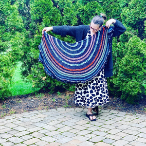 Destination Yarn Knitting Kit Into the Great Wide Open Shawl Kit