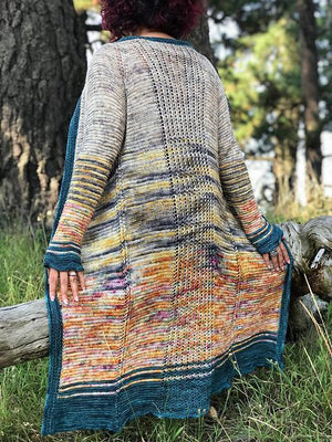 Destination Yarn Knitting Kit Journey Home Cardigan Kit