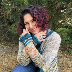 Destination Yarn Knitting Kit Journey Home Cardigan Kit