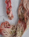 Destination Yarn Knitting Kit Mardi Gras Birds of a Feather Shawl Kit - Mohair and Cashmere