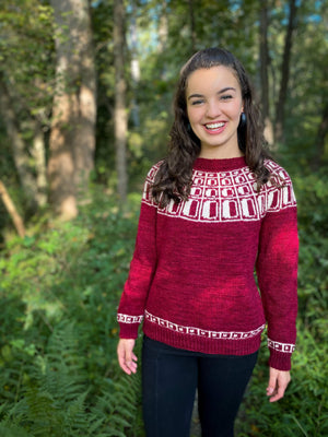 Destination Yarn Knitting Kit Mod Pullover Kit