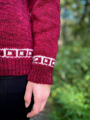 Destination Yarn Knitting Kit Mod Pullover Kit