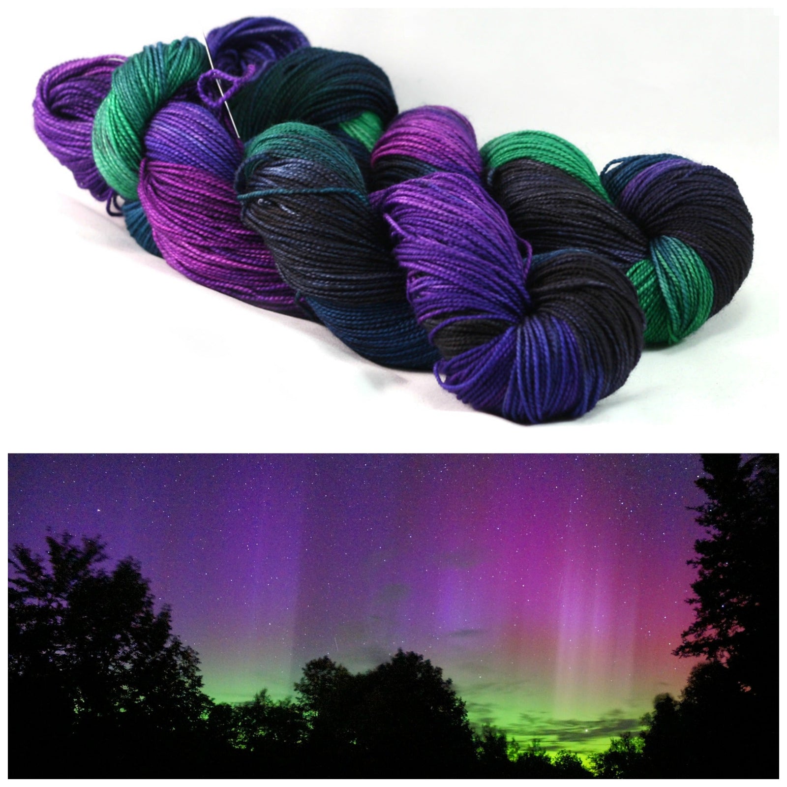 Destination Yarn Knitting Kit Northern Sky Pair - Preorder