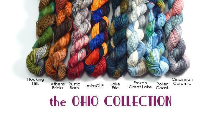 Destination Yarn Knitting Kit Ohio Collection - FULL SKEIN SET