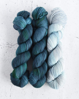 Destination Yarn Knitting Kit Panjereh Pullover - Shoreline