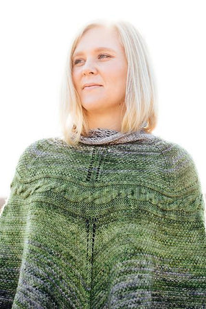 Destination Yarn Knitting Kit Sound Stone Poncho Kit