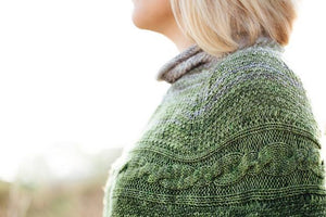 Destination Yarn Knitting Kit Sound Stone Poncho Kit