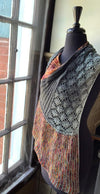 Destination Yarn Knitting Kit Yarn Friends Kit - Leafwood Shawl