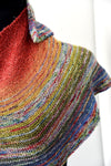 Destination Yarn Knitting Kit Yarn Friends Kit - Turntable Shawl