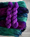 Destination Yarn Lace/Mohair Electric Storm - Mohair