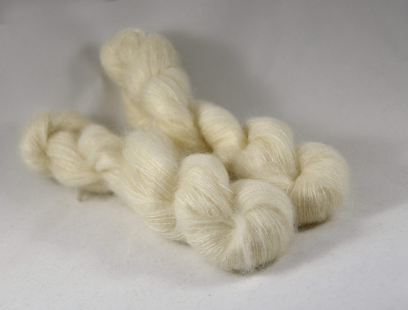 Destination Yarn Lace/Mohair Snow - Mohair