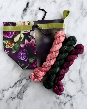 Destination Yarn Romance Trio
