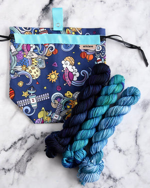 Destination Yarn Science Fiction Trio