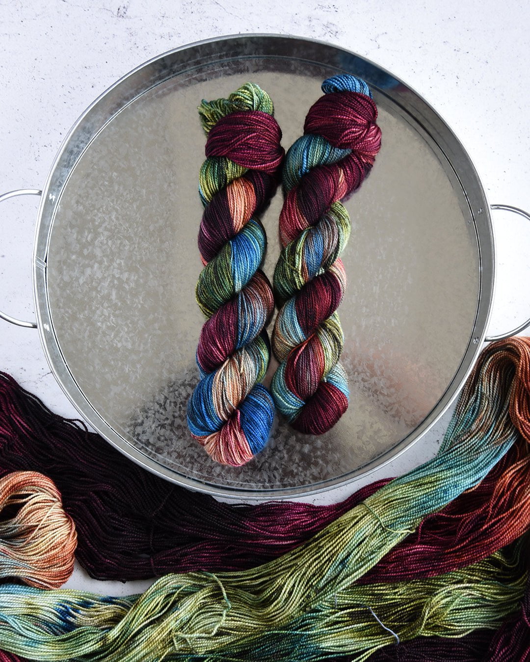 Destination Yarn Slub Yarn Ohio Winery - Bumpy Road