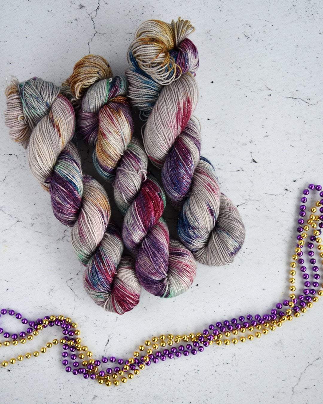 Destination Yarn Worsted Weight Yarn Carnival of Venice