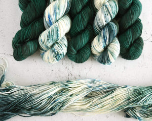 Destination Yarn Worsted Weight Yarn Pine Forest - Suitcase
